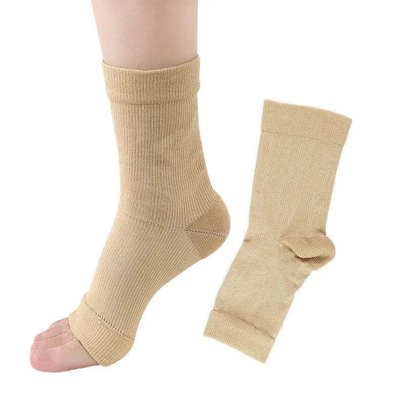 Foot Compression Sports Ankle Brace Socks Relieve Swelling Unisex