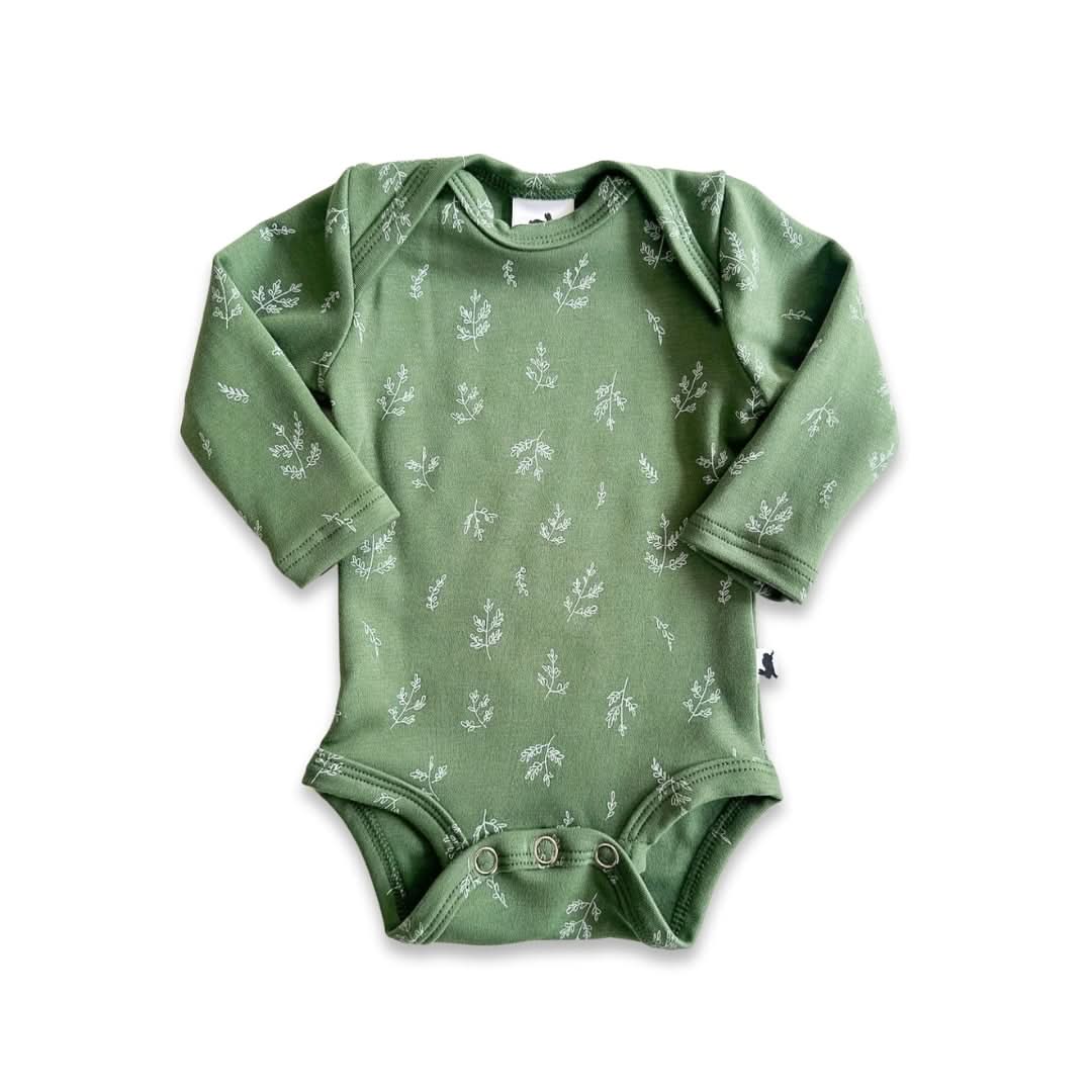 Baby Long-Sleeve Bamboo Onesie | Forager