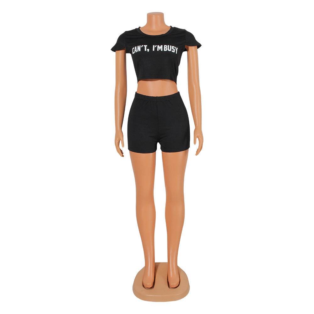 Tenue de sport décontractée 2 pièces pour femme