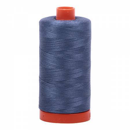 Fil Aurifil n° 1248 Bleu gris foncé uni