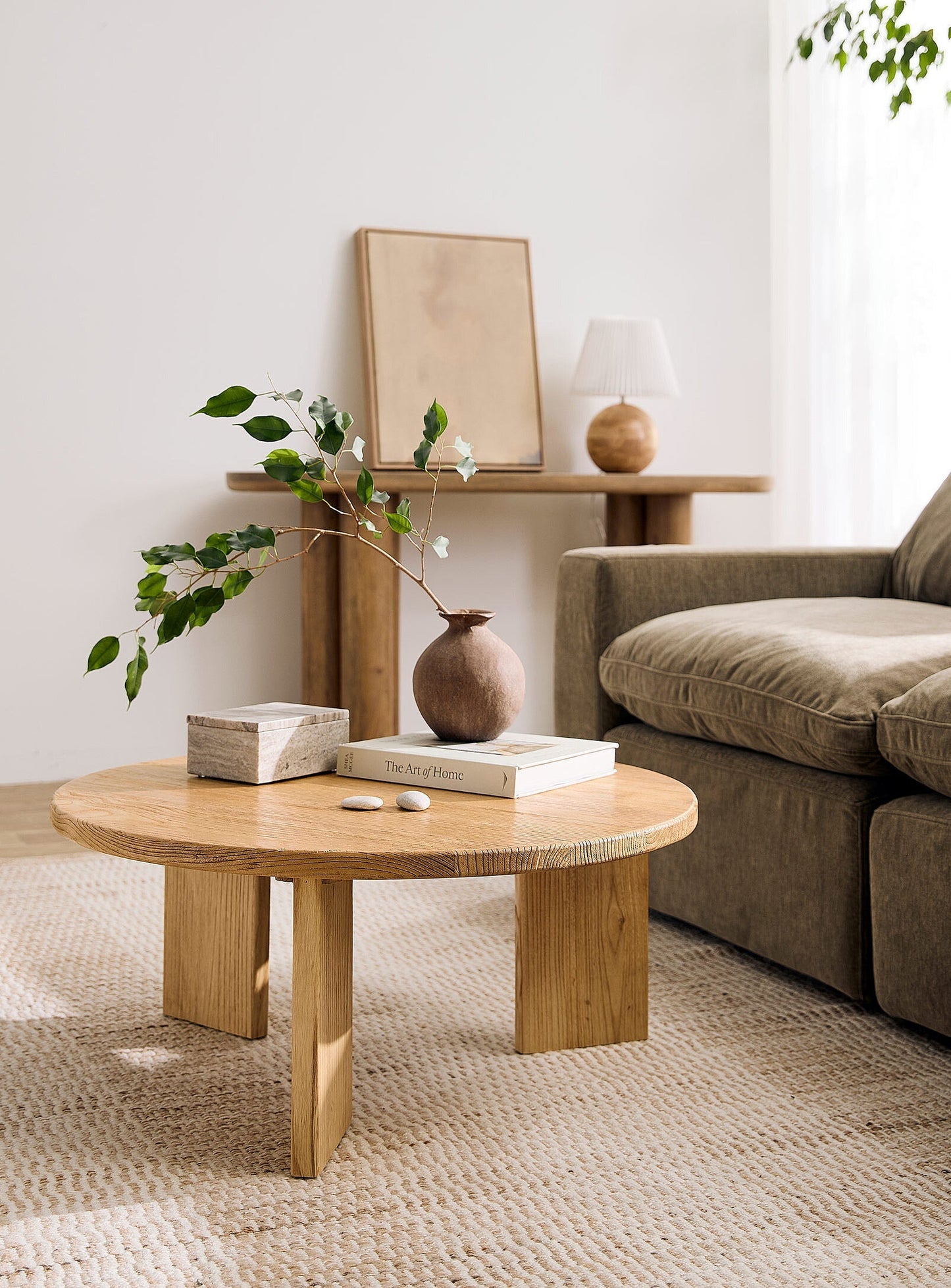 Table basse Toscane / Noir ou Naturel