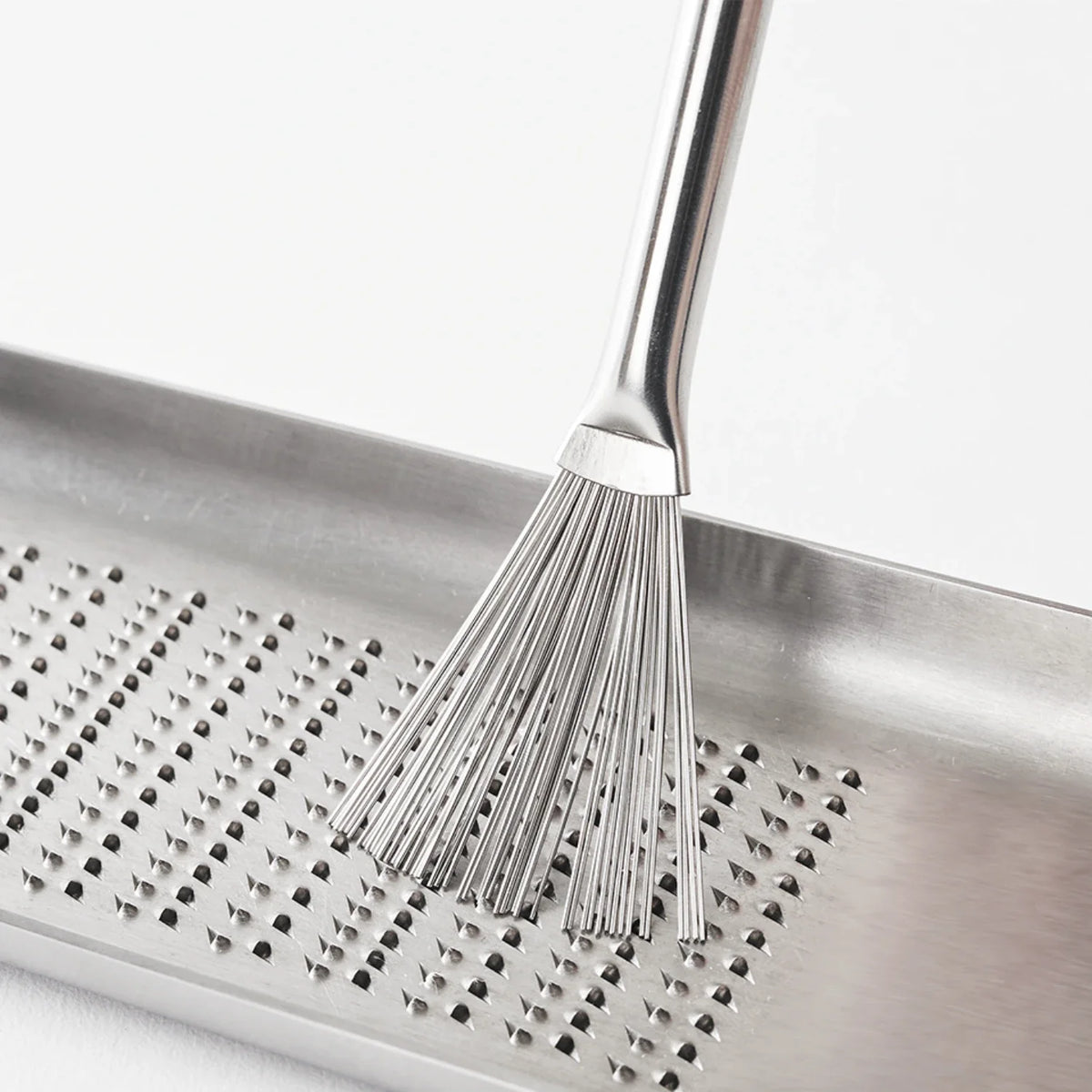 Brosse de nettoyage pour râpe à poisson Eatoco Hake – Nettoyeur de râpe en acier inoxydable japonais