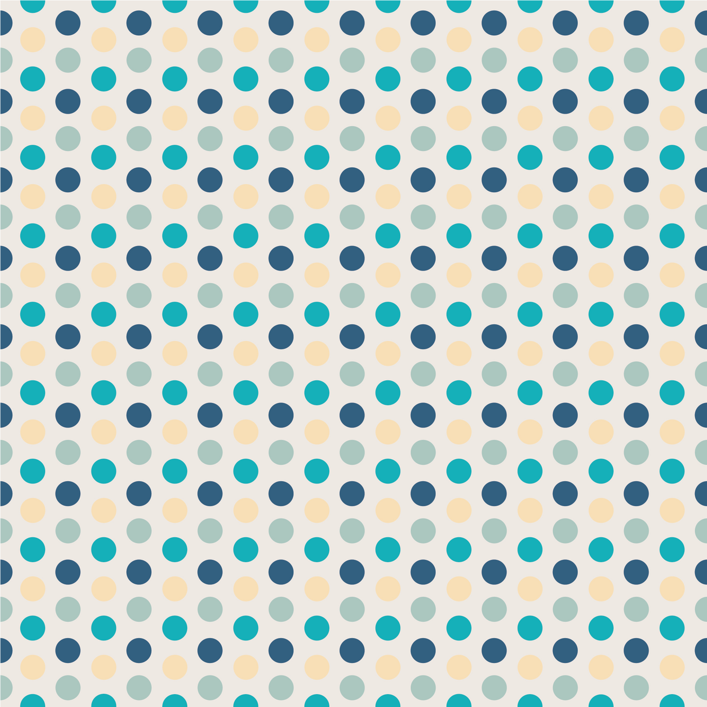 Craft HTV Beach Polka Dots Pattern