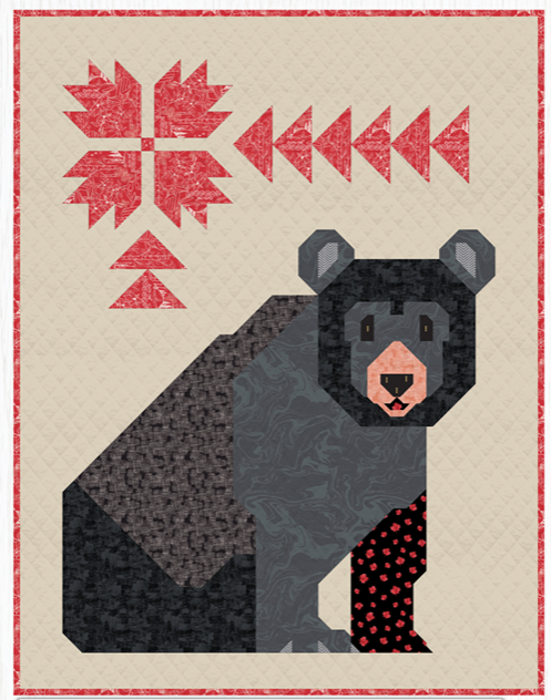 Bear-Wildered Quilt Pattern - Art East Quilting Co.