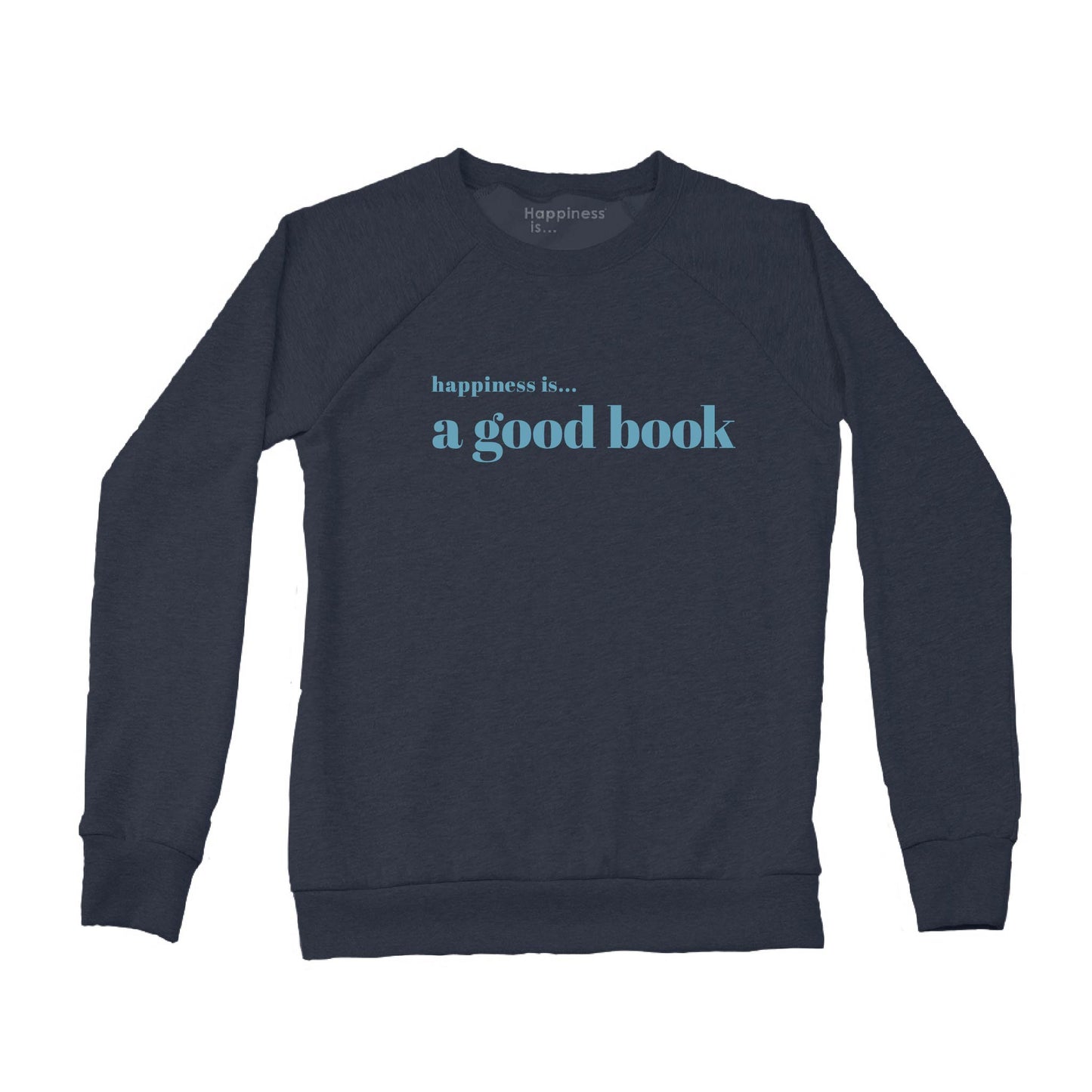 Women's Good Book Crew Sweatshirt, True Navy