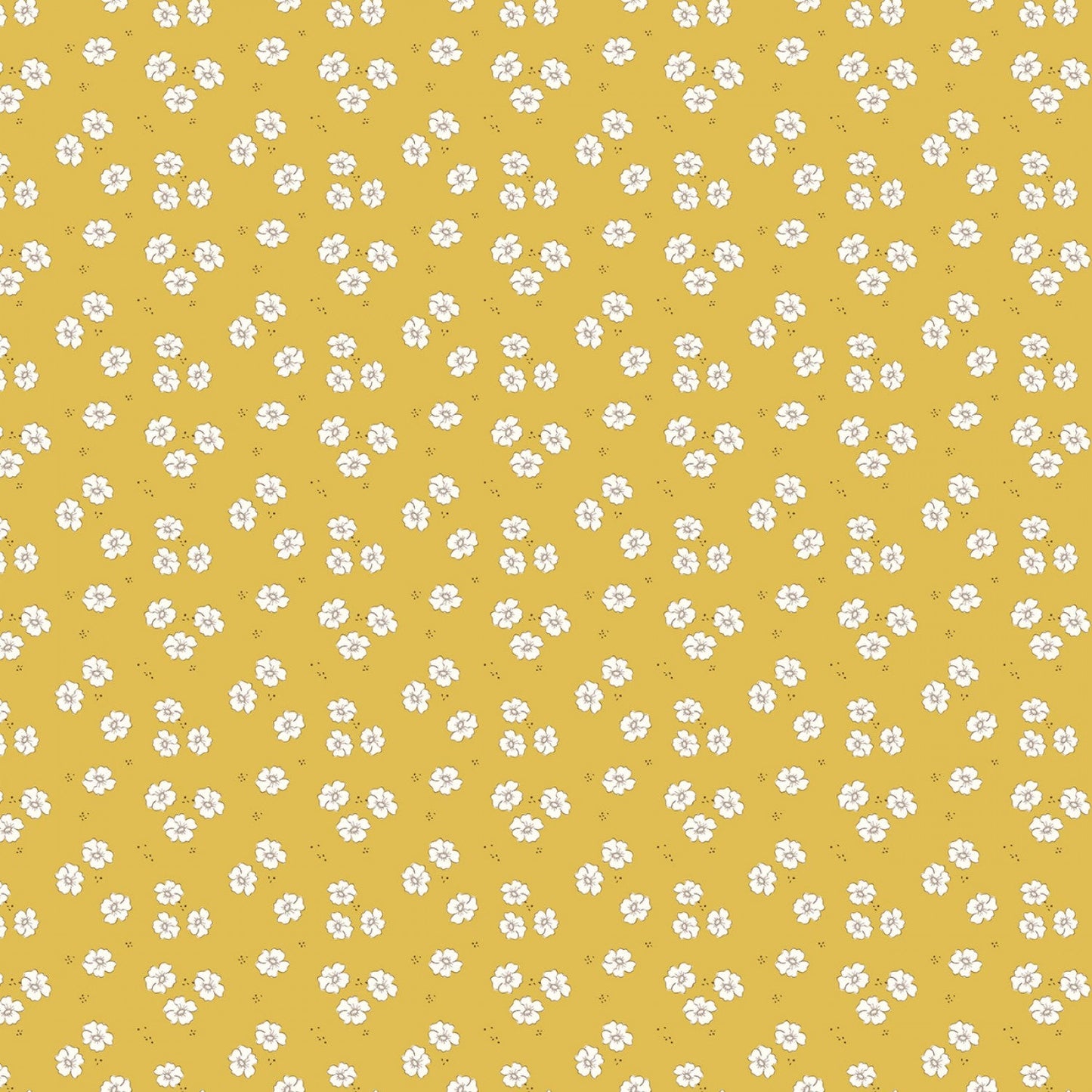 Riley Blake - Bloomberry - Flower Bed - Yellow