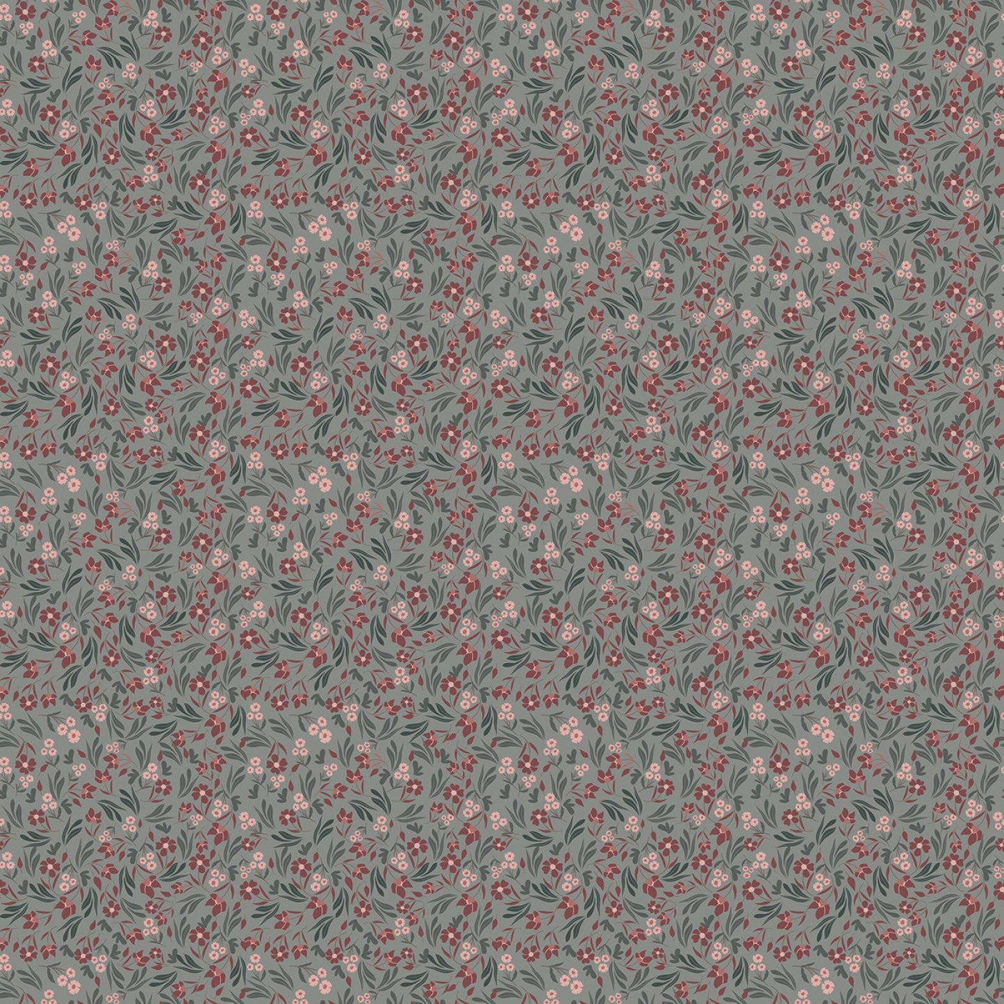 Riley Blake - A Walk on the Prairie - Ditsy Sage Gray - C15231R-SAGEGRAY