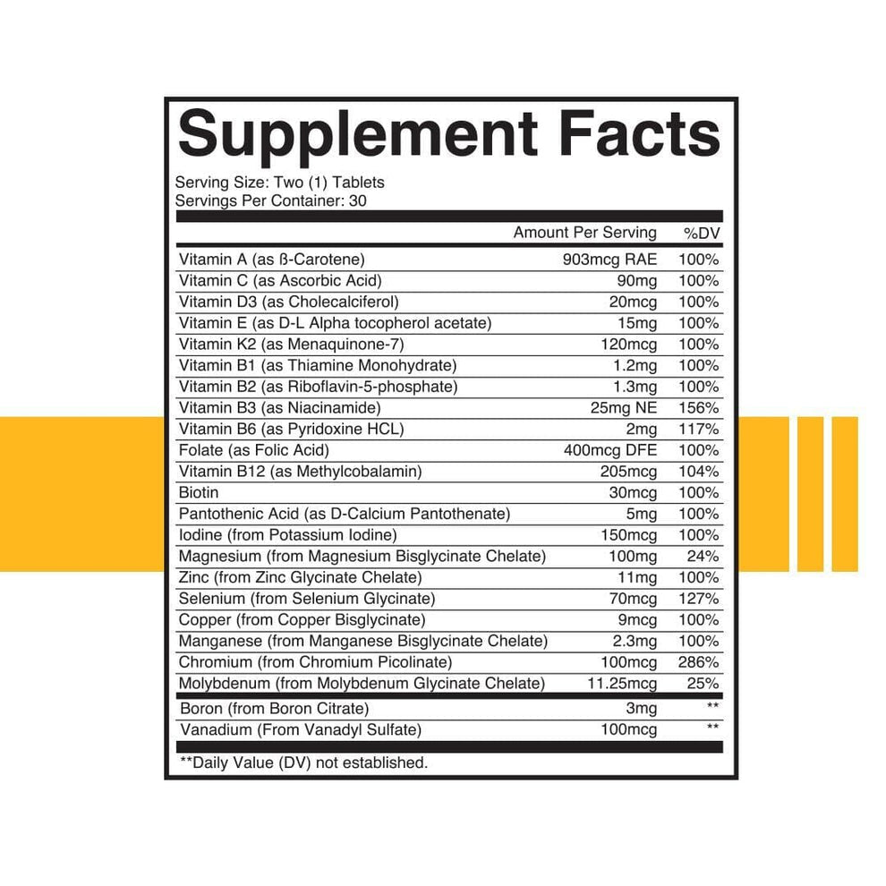 Condemned Multi-Vitamin: Boost Energy & Wellness Daily