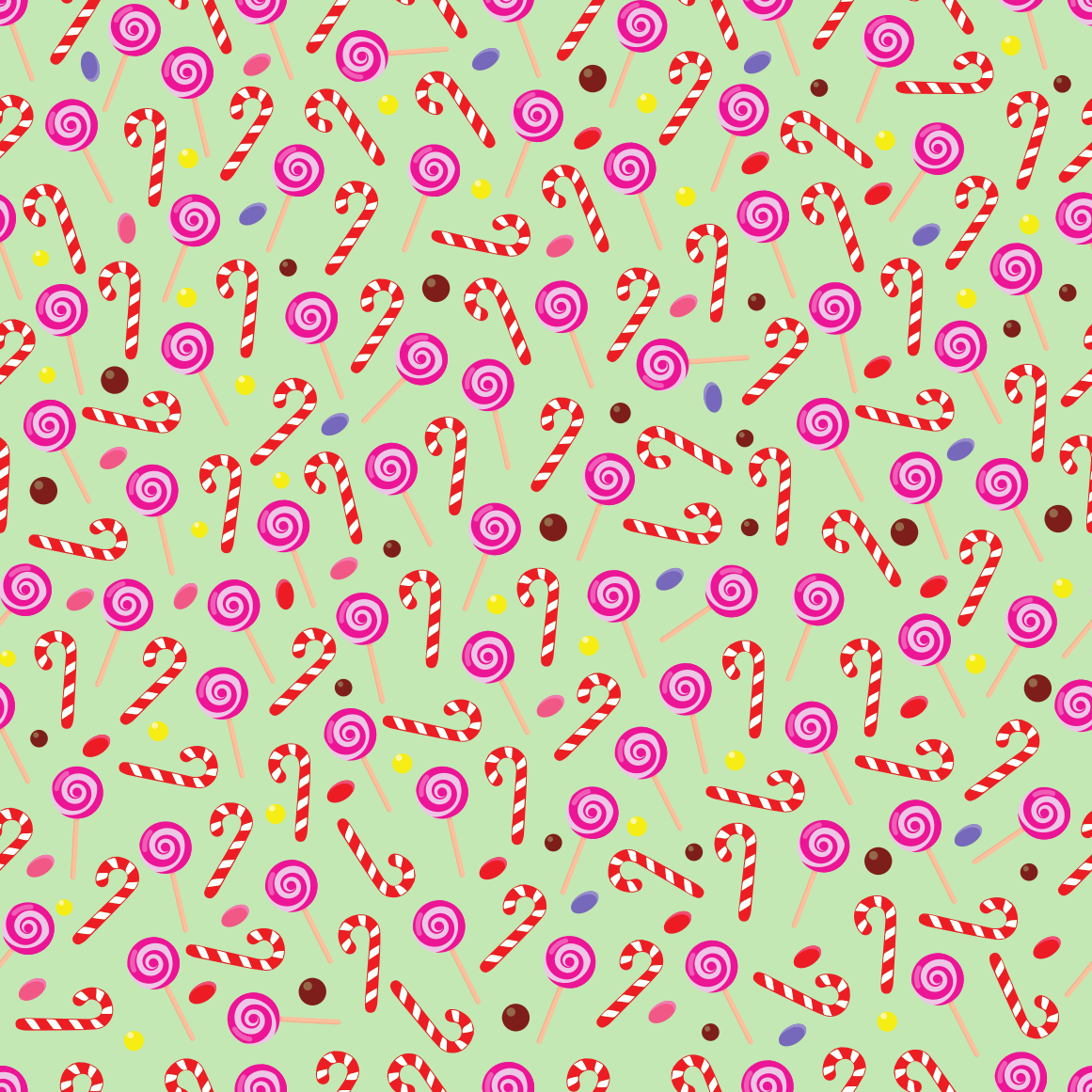 Craft HTV Christmas Candy Canes Pattern 4
