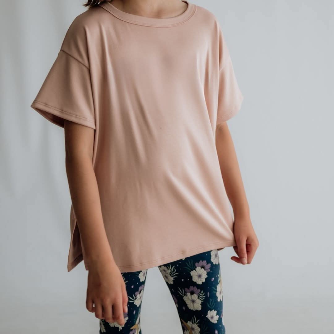Youth Bamboo Oversized T-Shirt | Graphite