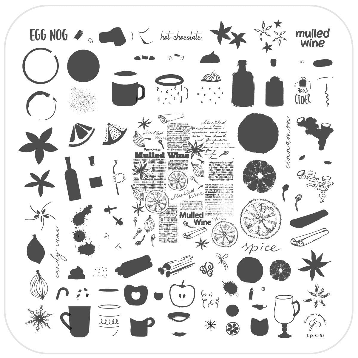 Clear Jelly Stamper - Cozy Bevvys