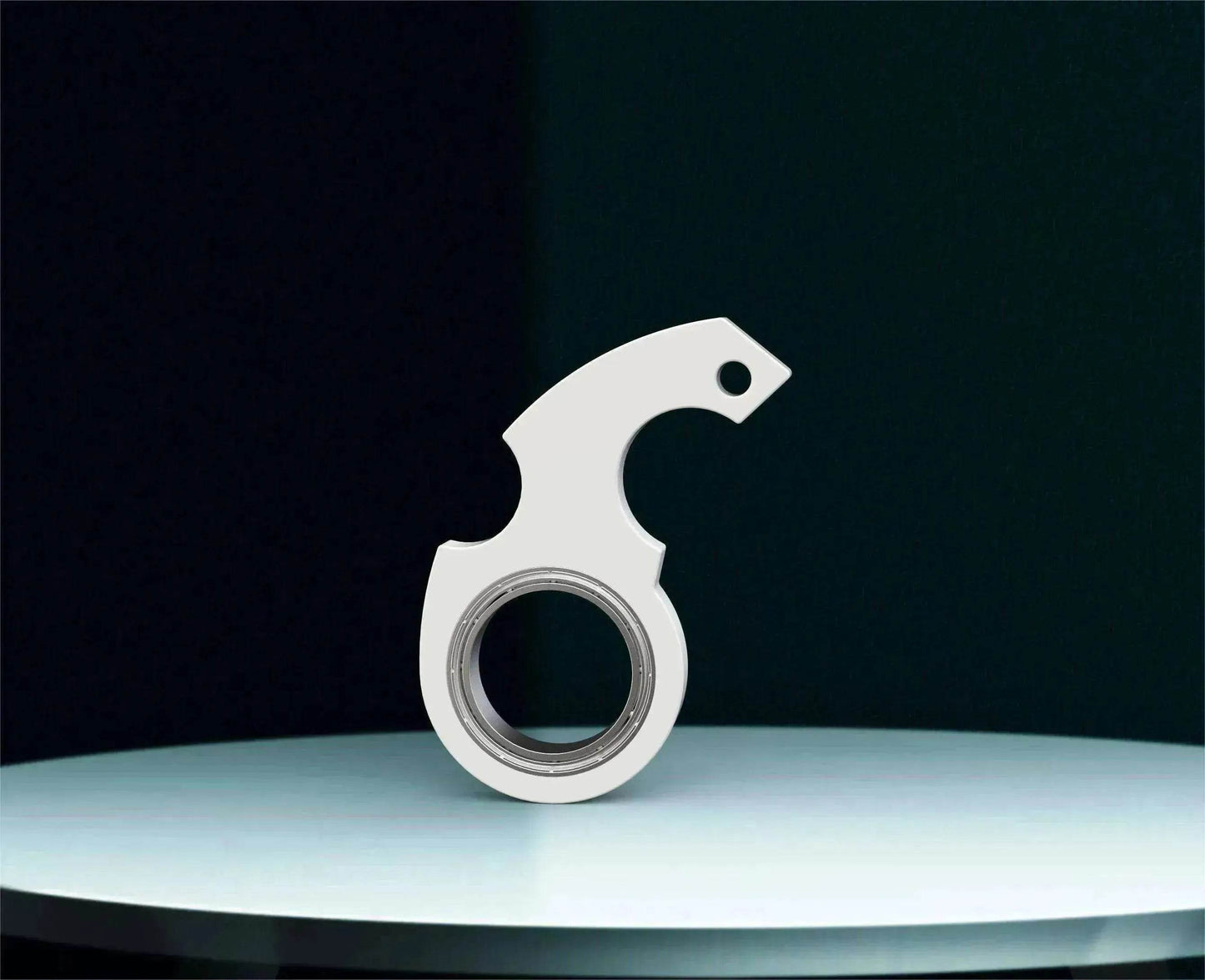 Creative Finger Spinner Relieves Stress Anti Anxiety Keychain