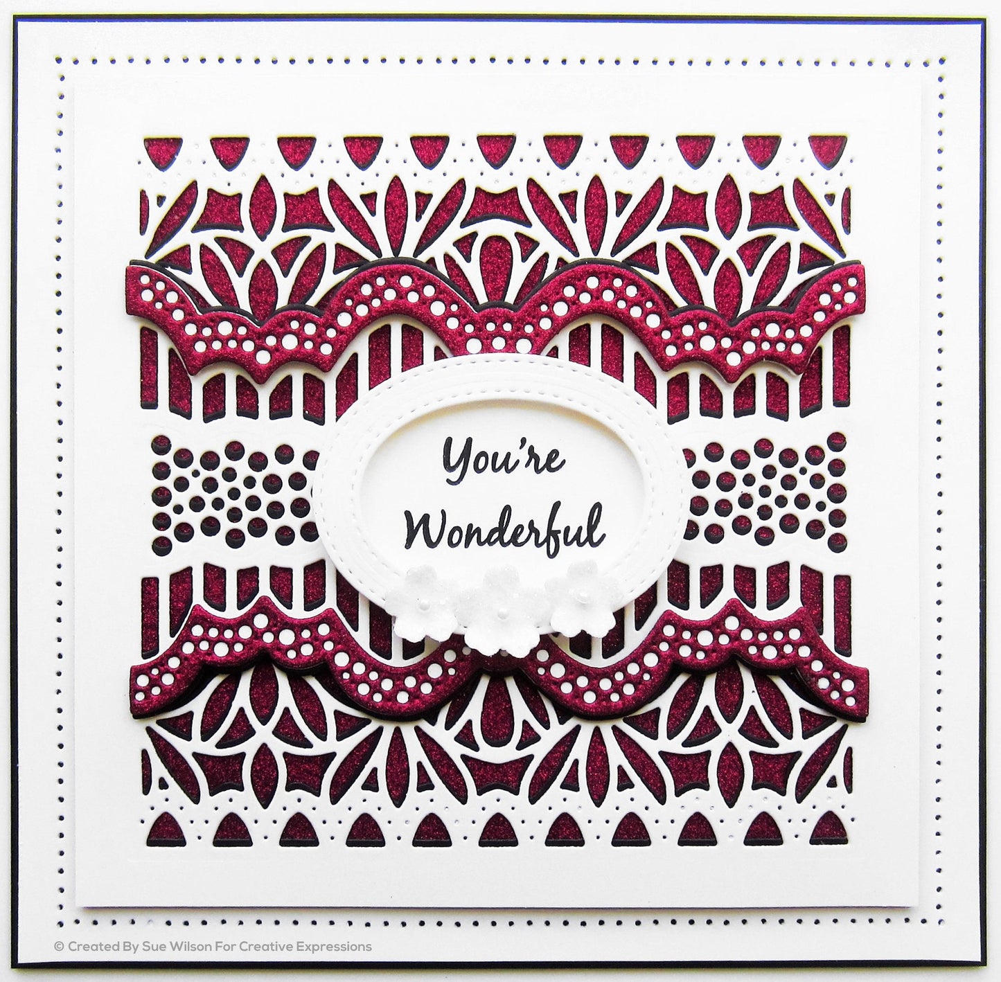 Sue Wilson Endless Options Whitney Edger Craft Die