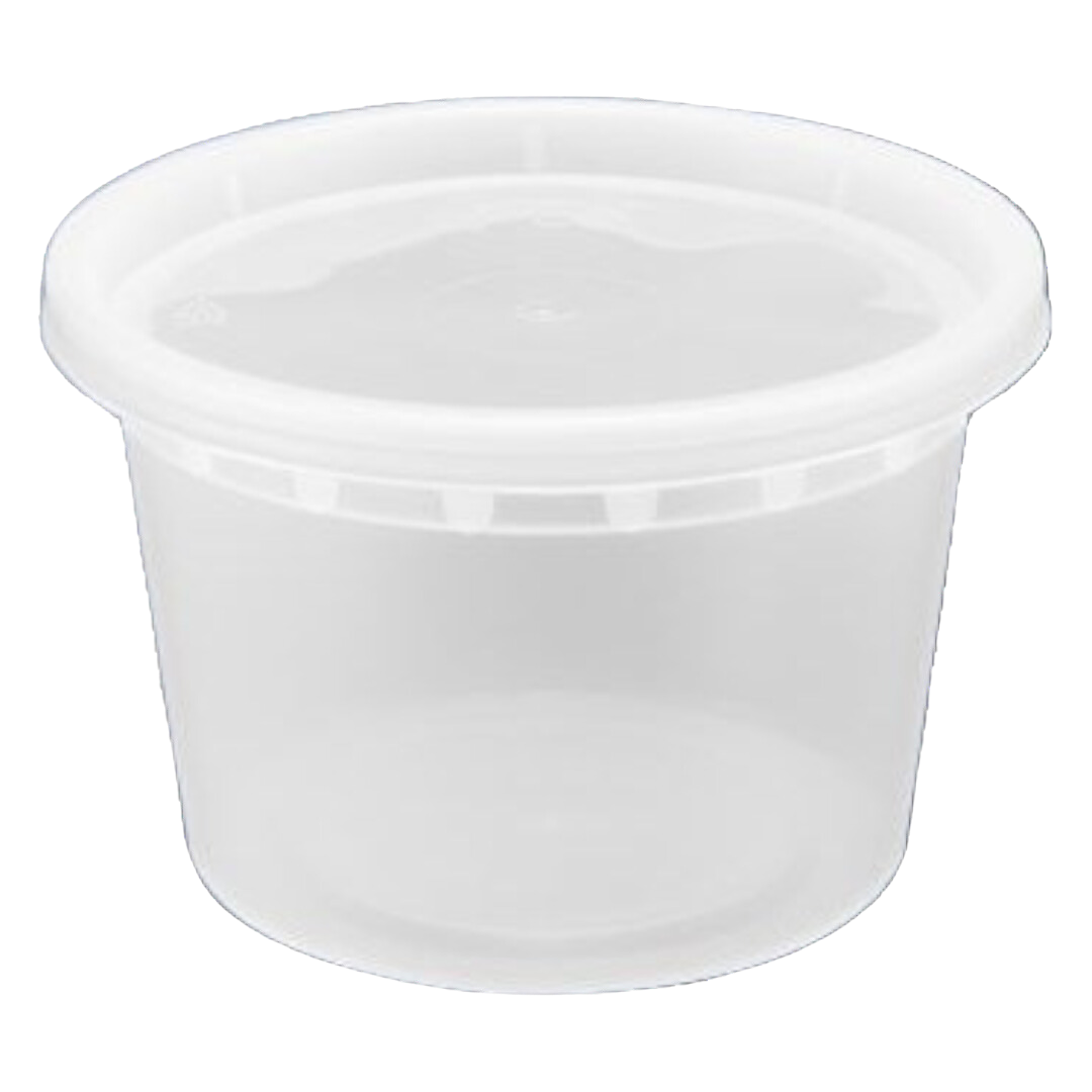 16 oz Heavy Deli Containers Combo