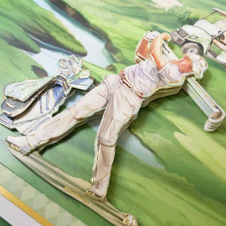 Feuille de dessus de découpage Winning Swings
