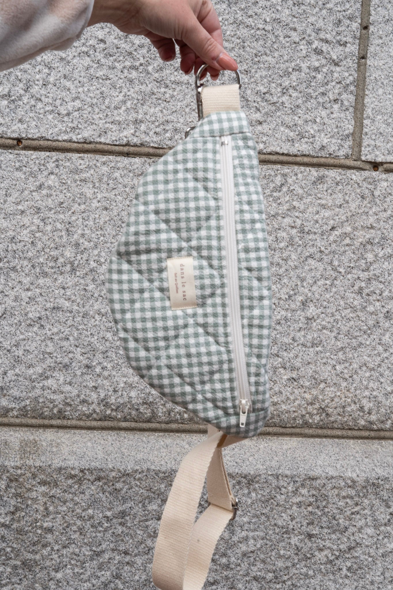 Sac banane matelassé