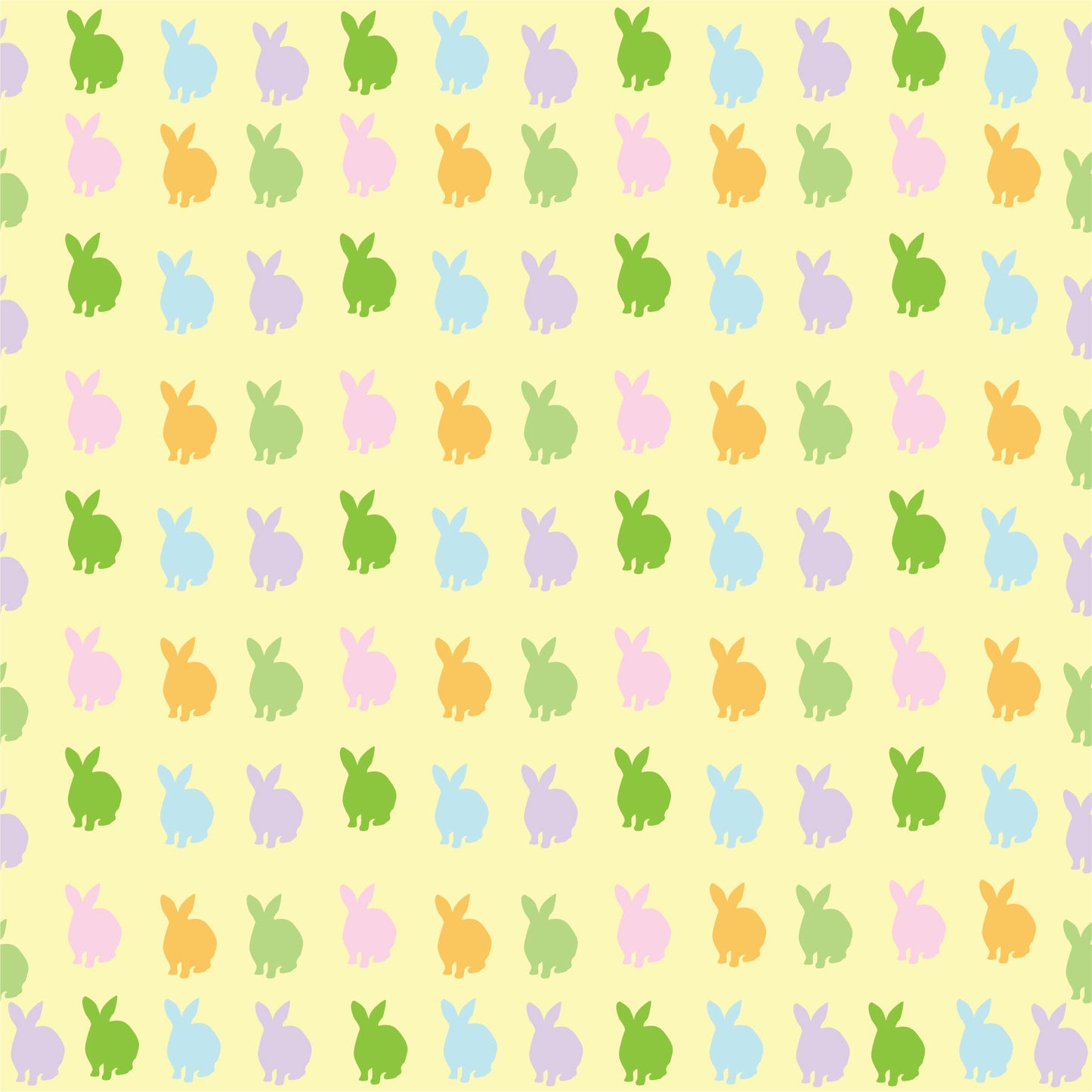 Lapins de Pâques colorés en HTV