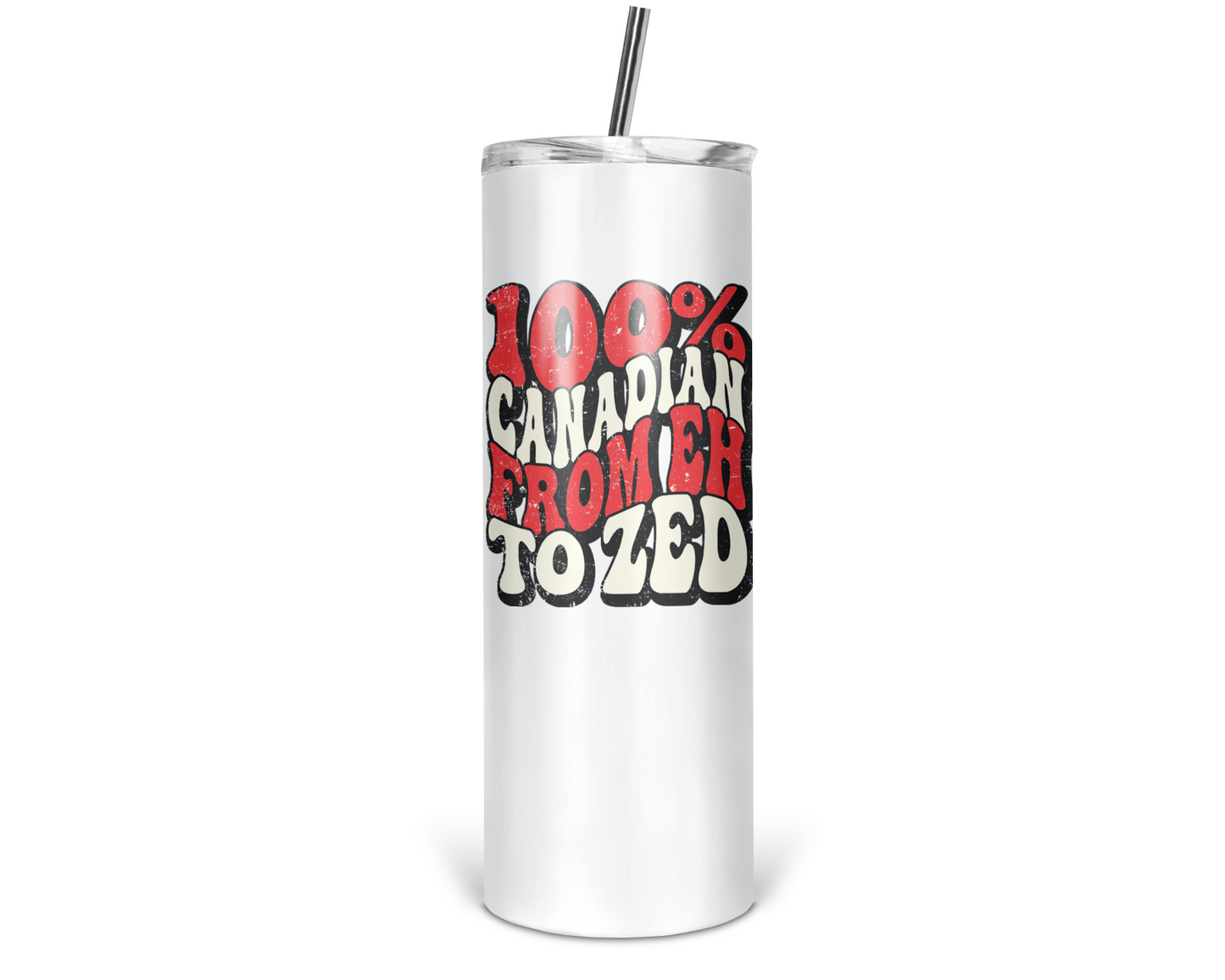 Eh To Zed Skinny Tumbler