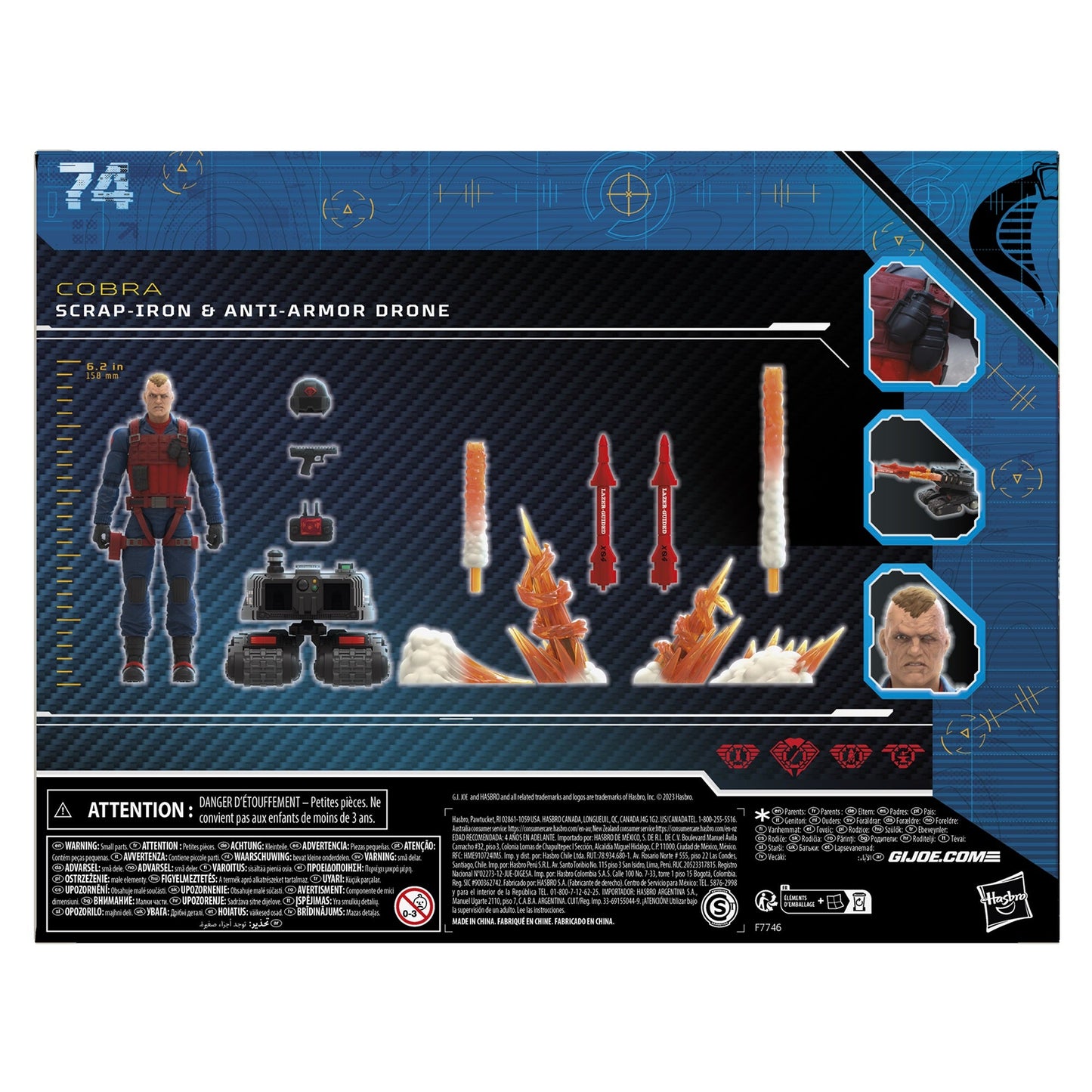 G.I. Joe Classified - Scrap-Iron & drone anti-blindé -74