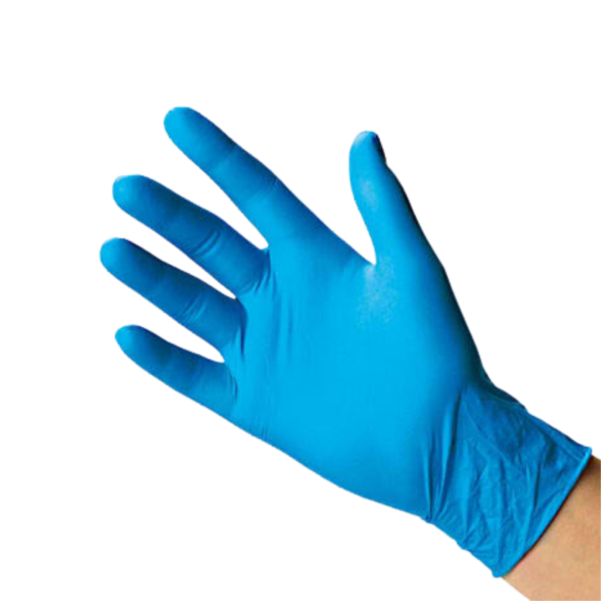 Medium Blue Nitrile Gloves