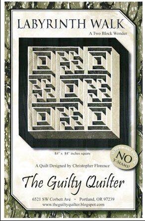 Patron de courtepointe Labyrinthe