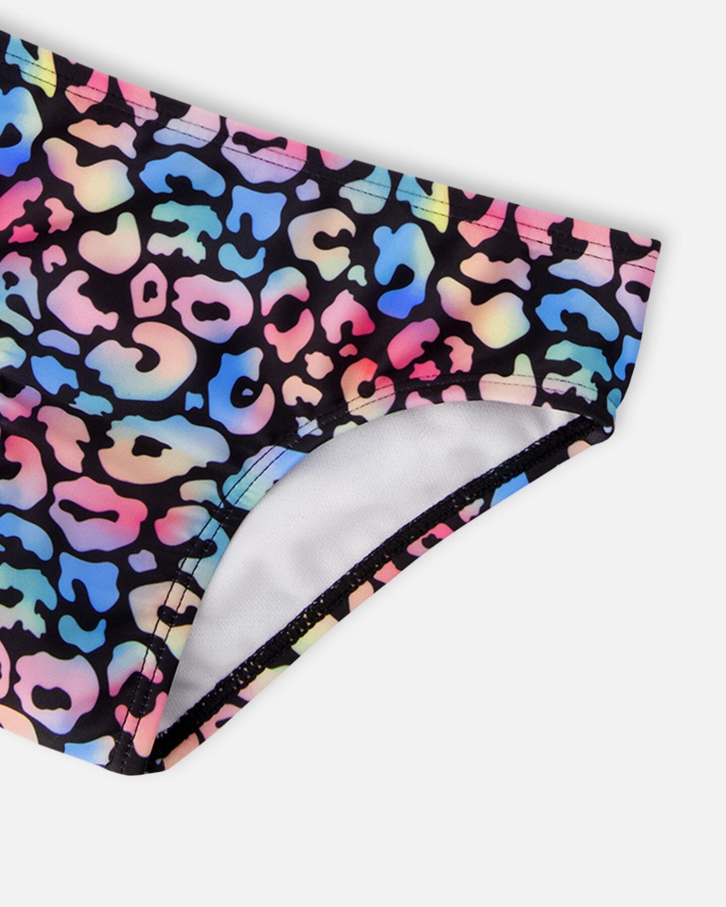 Maillot de bain deux pièces multicolore