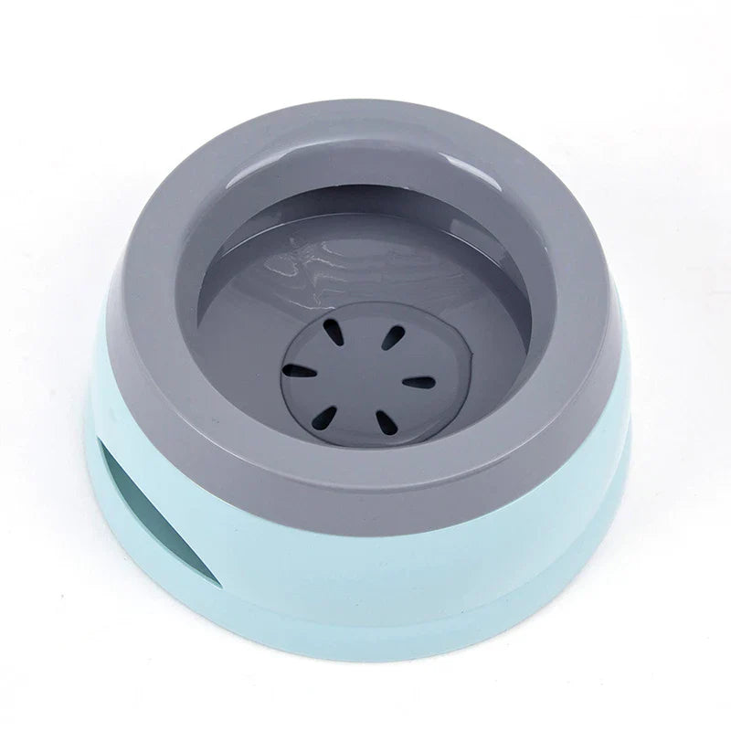 Écuelles pour chiens, flottantes, ne mouillant pas la gueule, gamelle pour chats anti-déversement, distributeur d'eau, accessoires portables en plastique pour chiens.