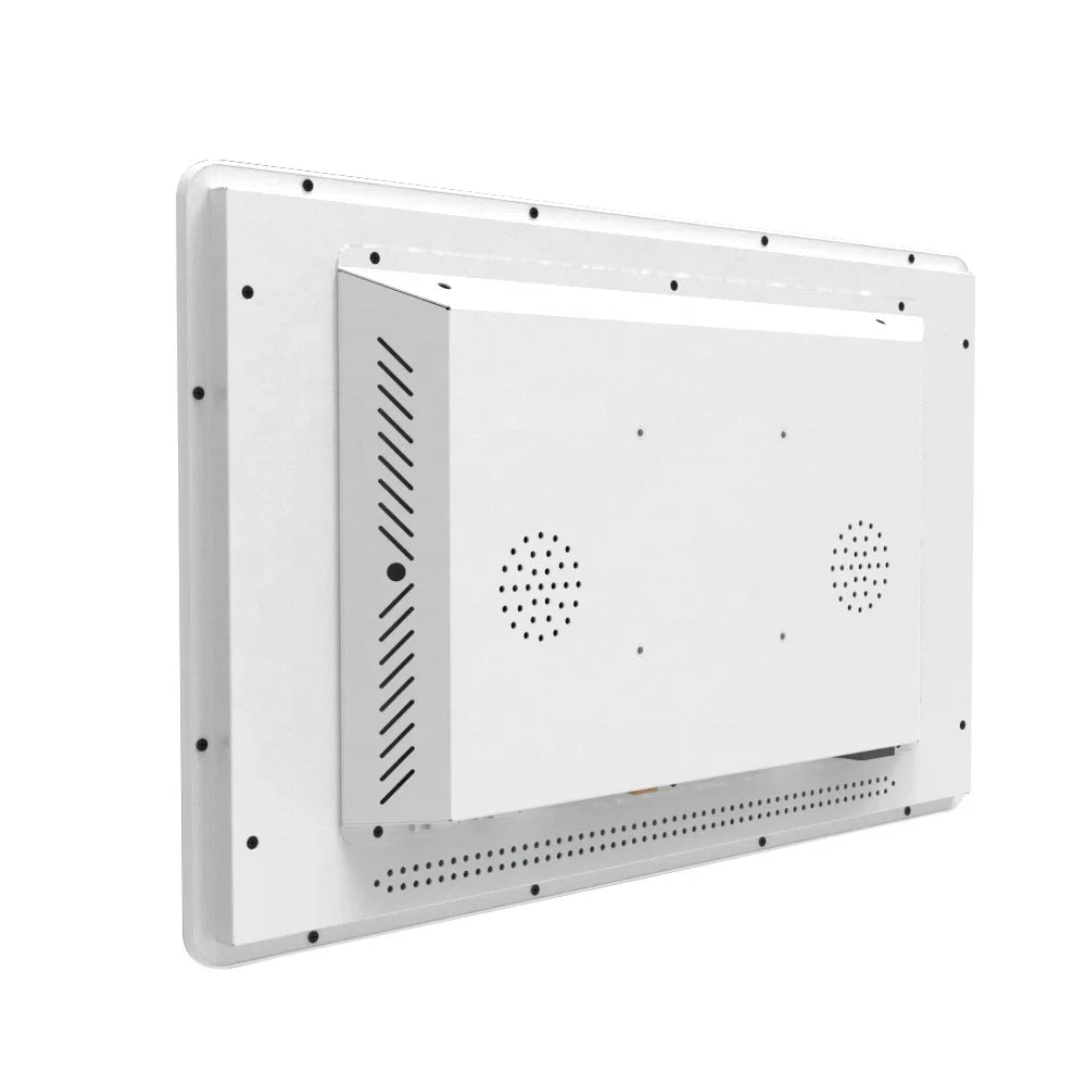 Moniteurs 15,6" PC mural tout-en-un IP65 avec écran tactile capacitif intégré, petite taille, système d'exploitation Android, processeur I7/i3/RK3568