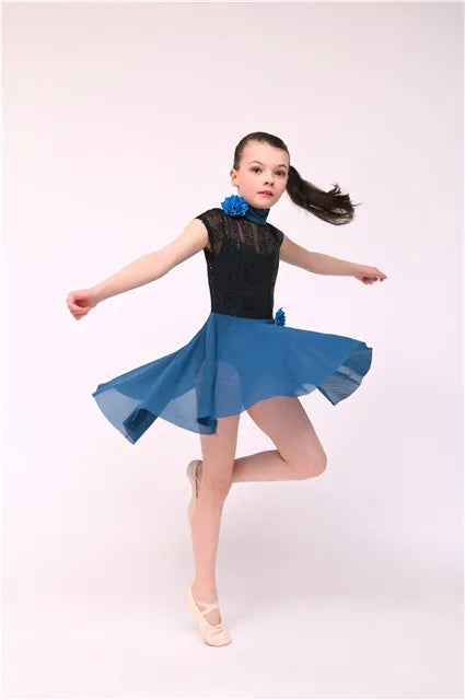 New Arrival Lyrical Dress Ballet Girls Lyrical Dress Slow Modern Dance Costumes