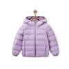 Doudoune Légère Enfant en Duvet de Canard Blanc, Nouveau Style Hiver, Manteau Court à Capuche pour Garçons et Filles, Vêtement d'extérieur pour Tout-petits