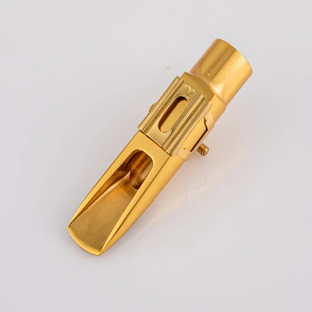 Embouchure en métal pour saxophone alto professionnel, pièces plaquées or, accessoires de haute qualité, tout neuf, taille 5678 A5 horizon A7 A8 A9, V16