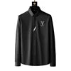 Spring New Men's Shirt Fashion Slim Long Sleeves Casual Simple 2022