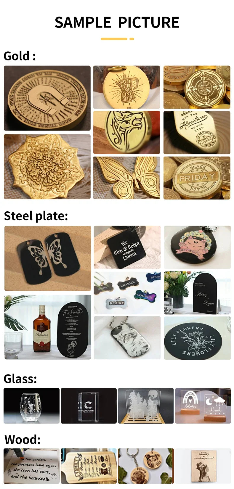 JUNFEI 20W/30W/50W Handheld UV Laser Marking Machine Mini Laser Engraver Air Cooling for Metal Supports DXF PLT BMP for Glass