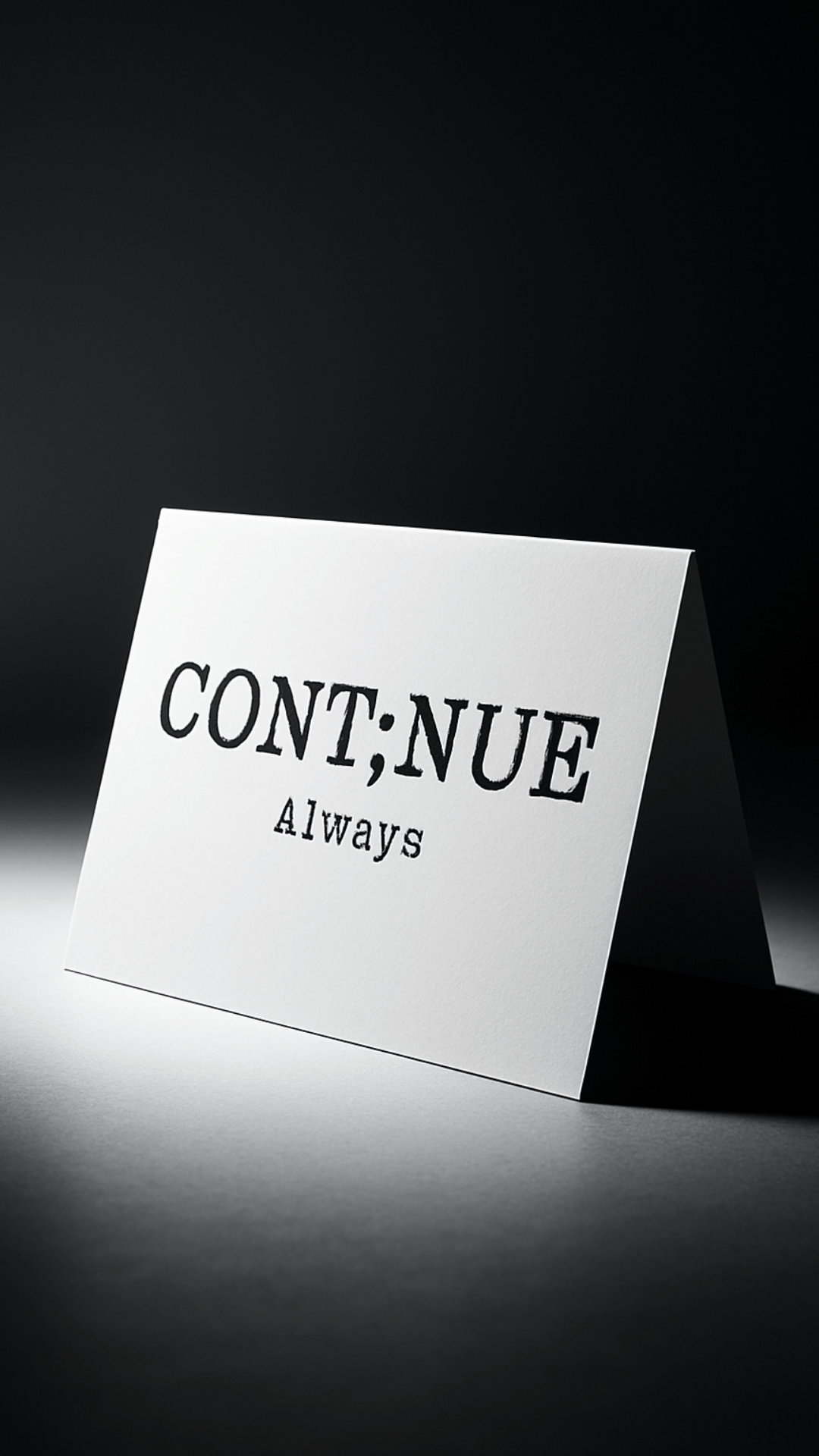 Continue Card