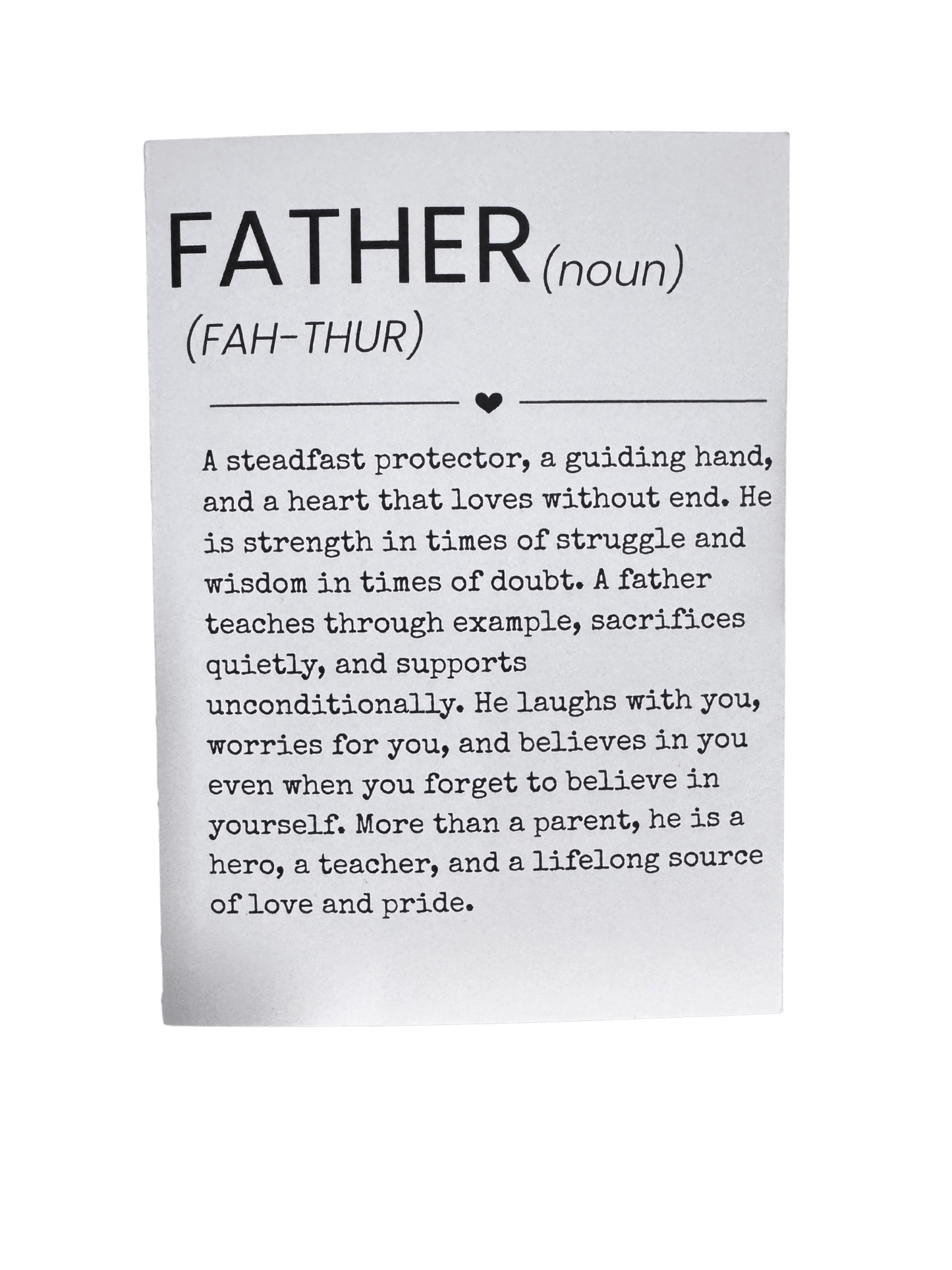 Father Card
