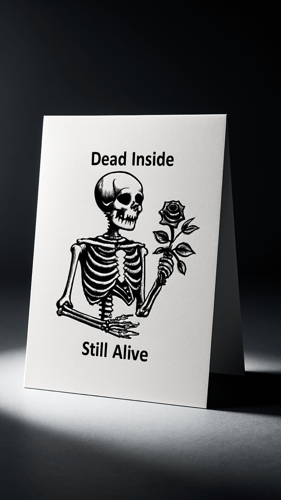 Dead Inside Card