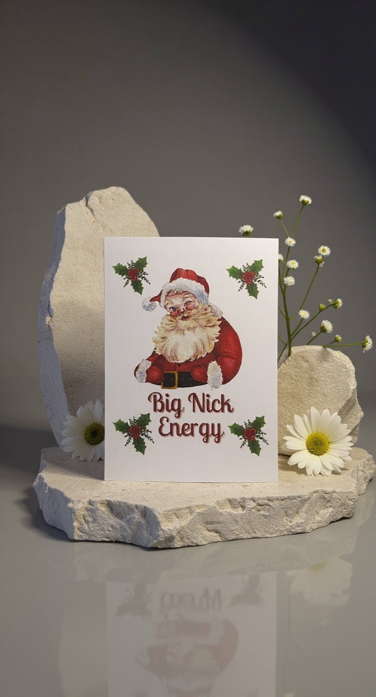 Big Nick Energy Christmas Card
