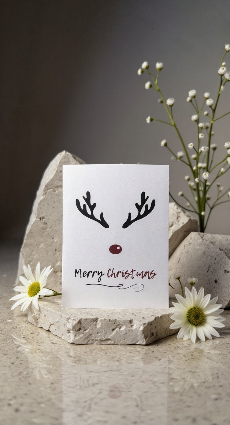 Reindeer Christmas Card