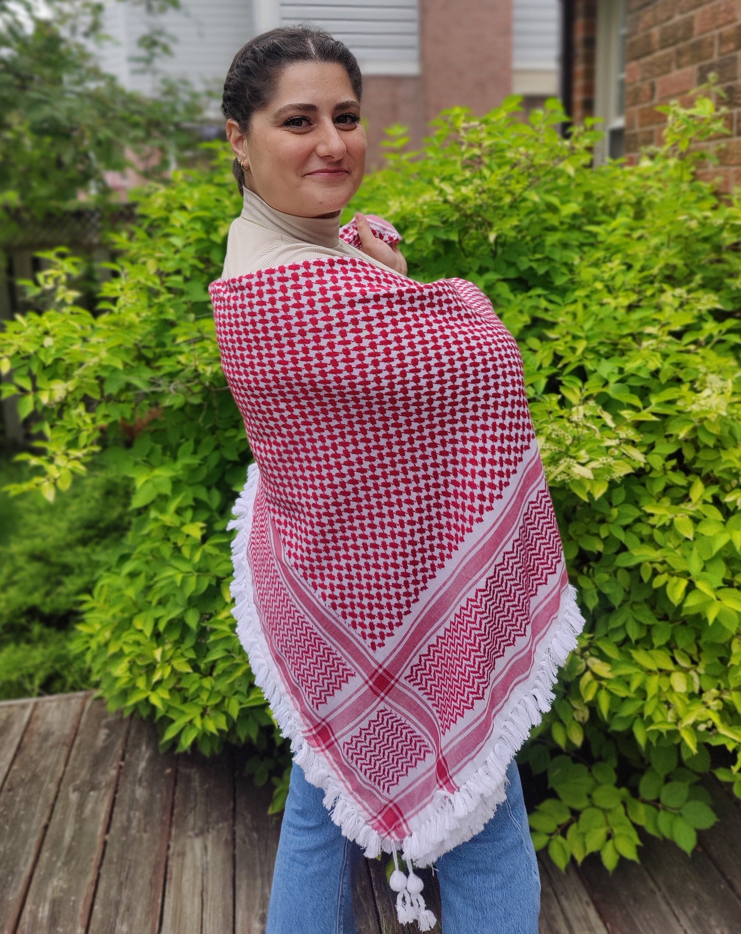 Royal Shemagh (Keffiyeh) | Handmade Tassels