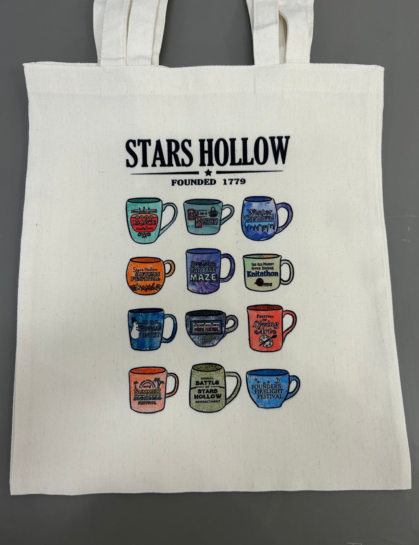 Stars Hollow Events Mugs Tote