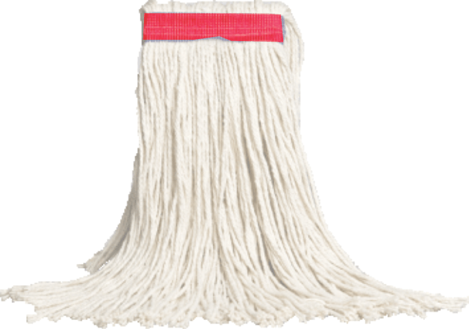 24 oz Narrow Band Synthetic Blend Mop Heads (12-Pack)