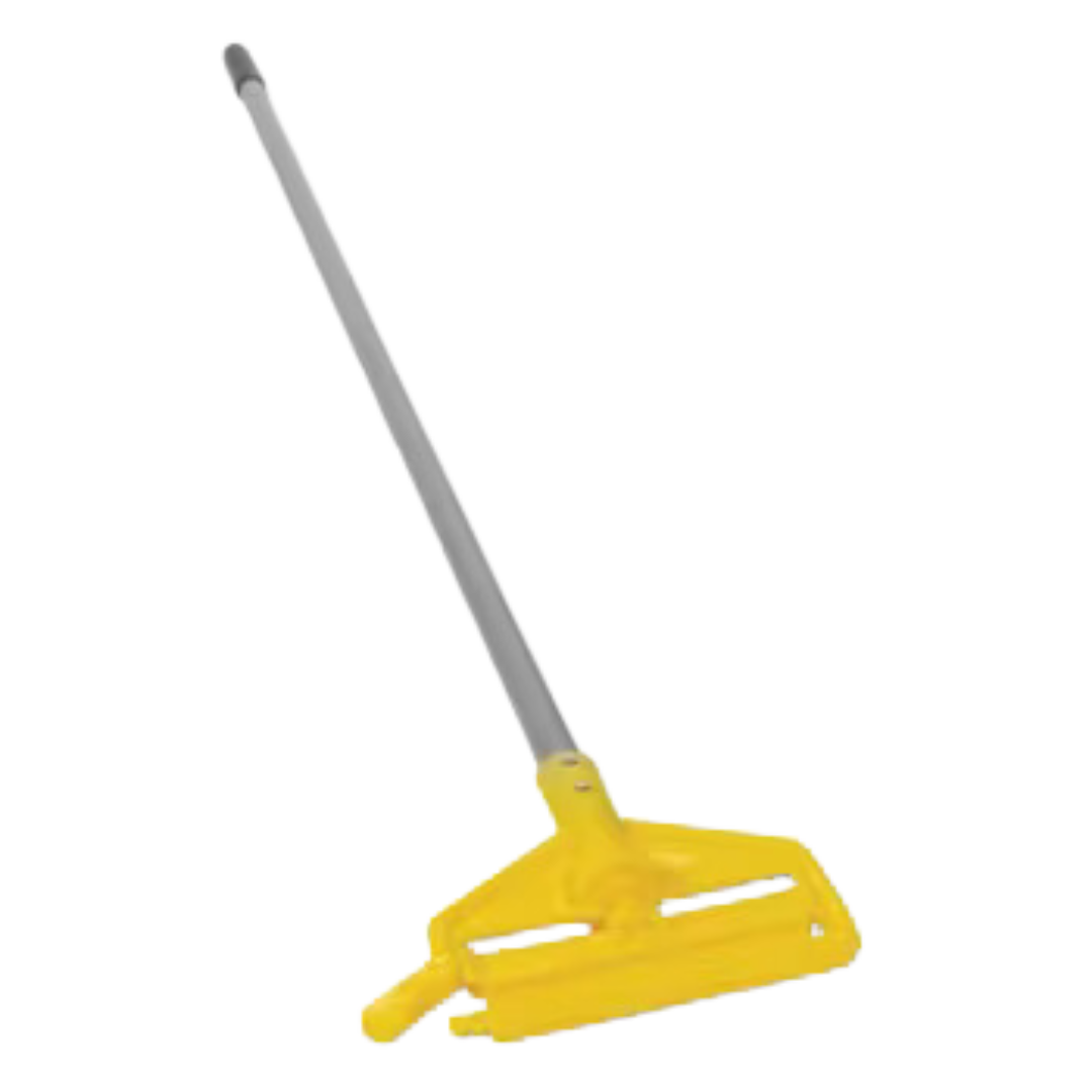 Yellow Metal Side Gate Mop Handle (Heavy-Duty)