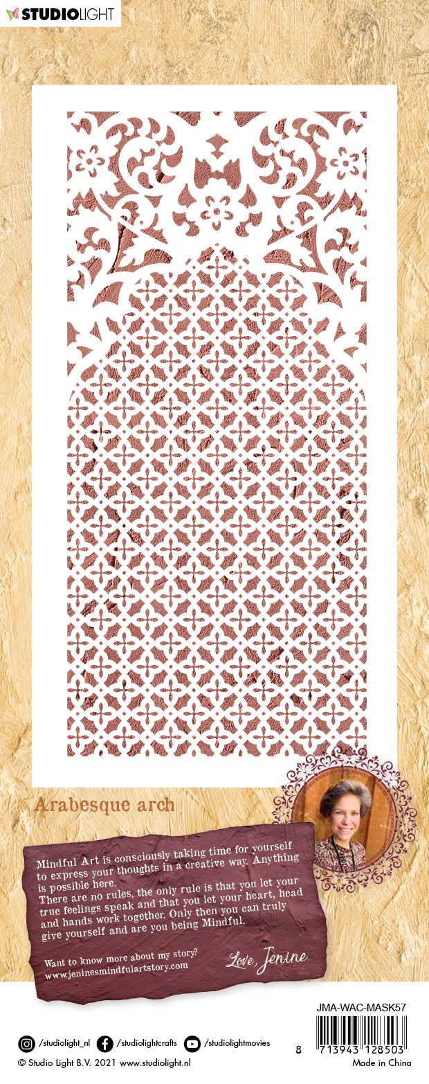 JMA Masque Arabesque Voûte Chaud & Douillet 105x210x1mm 1 pièce n°57