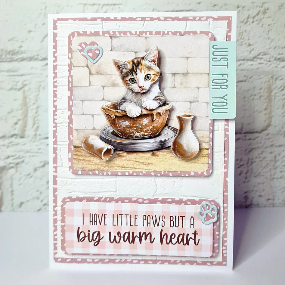 Collection de découpes et de décopatch Chatons Ingénieux