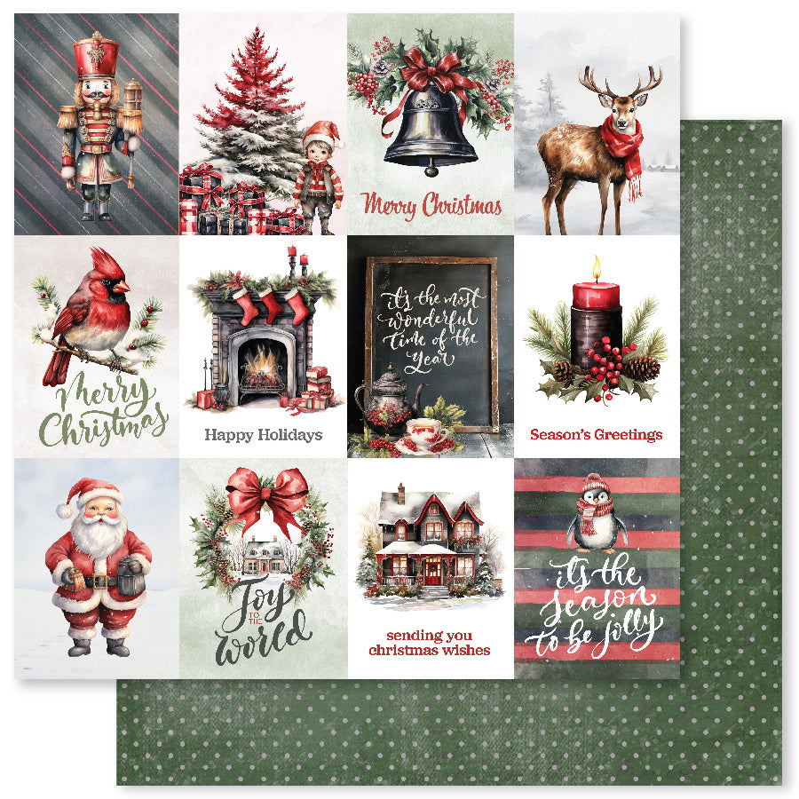 Jolly Holidays A 12x12 Paper (12pc Bulk Pack) 32622