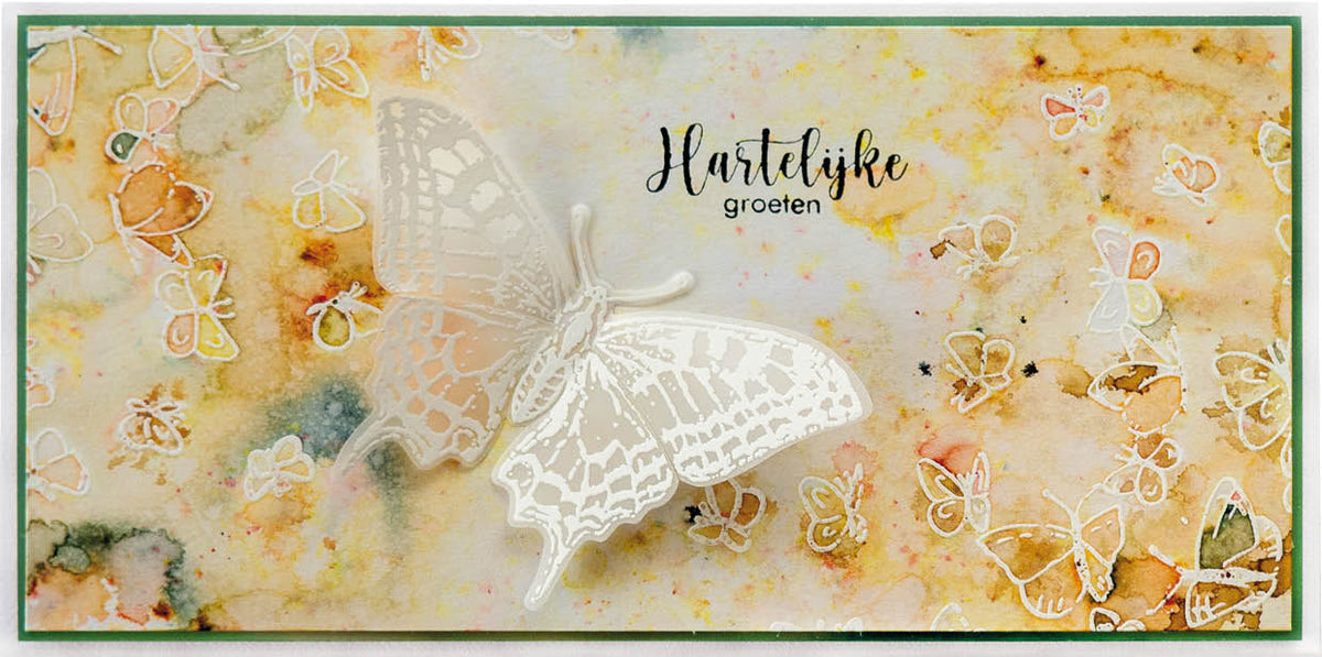Marianne Design Tampon Transparent - Tiny's Art - Papillons