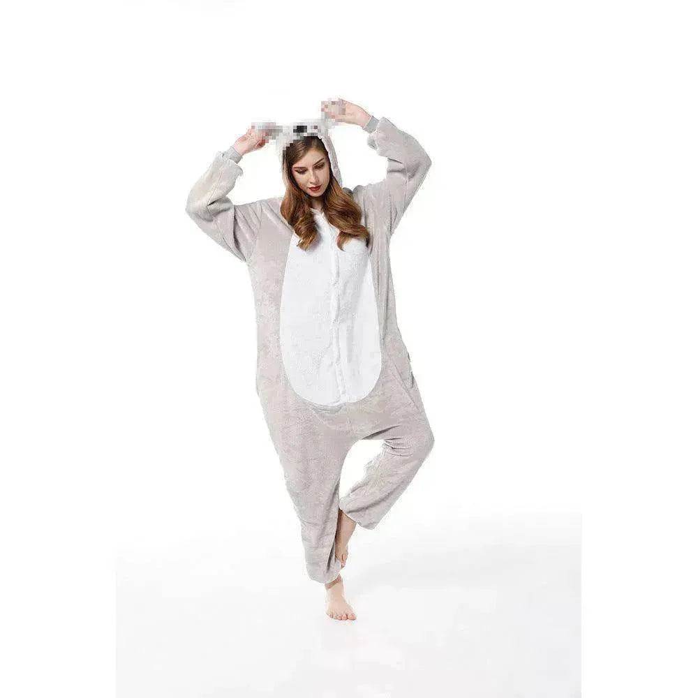 Koala cartoon animal Flannel Pajamas