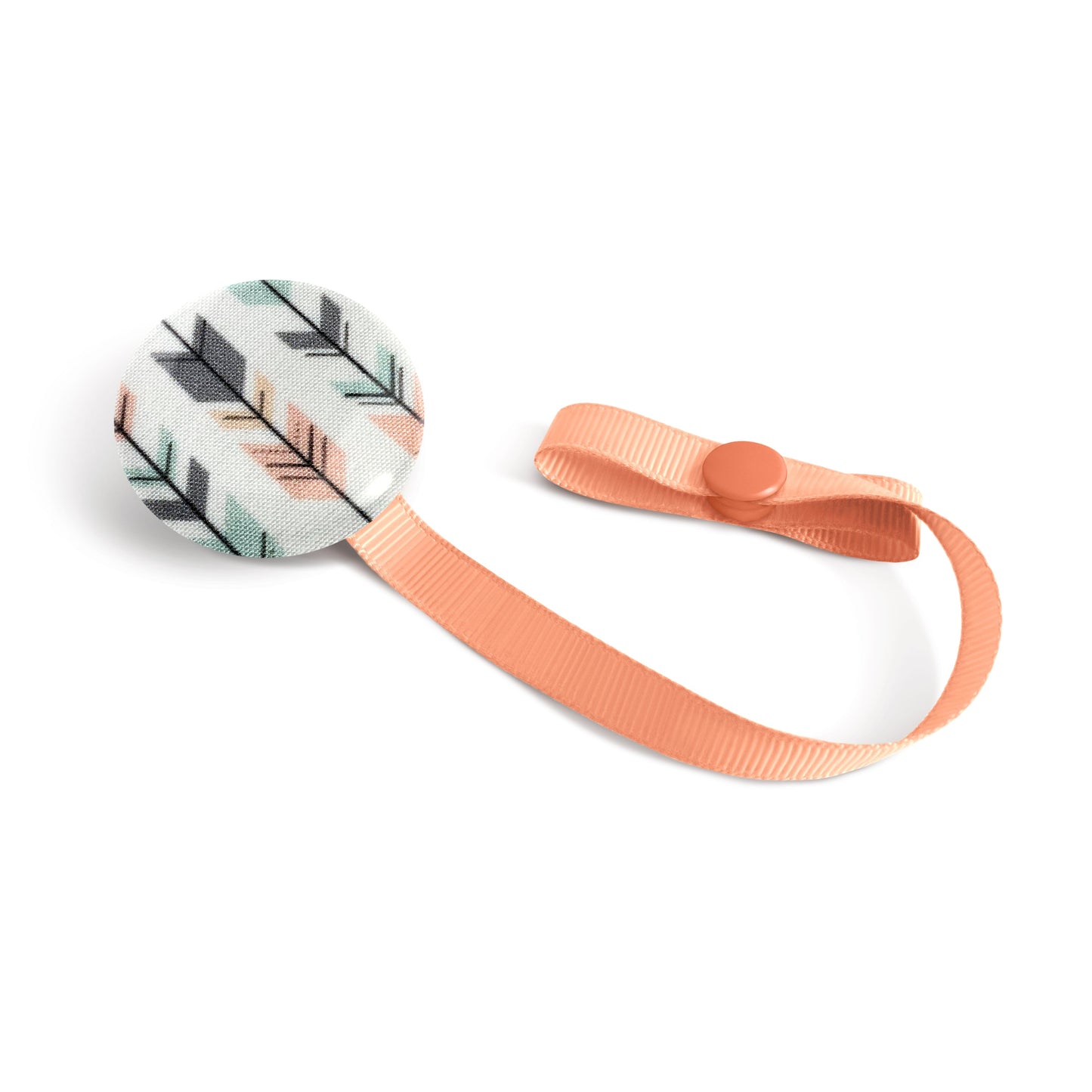 Attache-tétine Lolikö Flèche corail