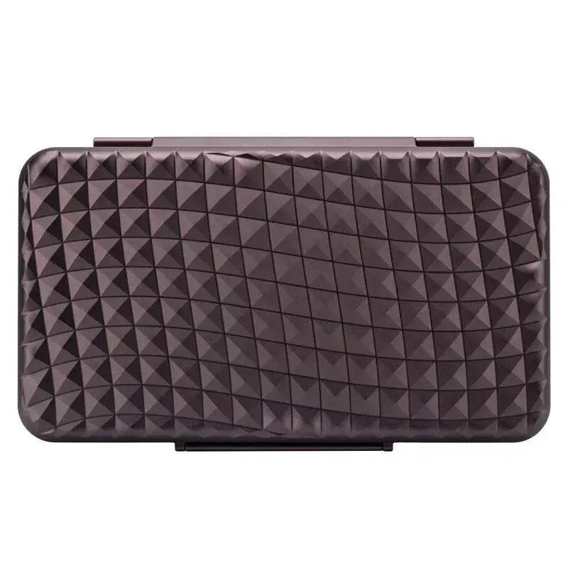 Luxury Portable Aviation Aluminum Humidor Cigar Case