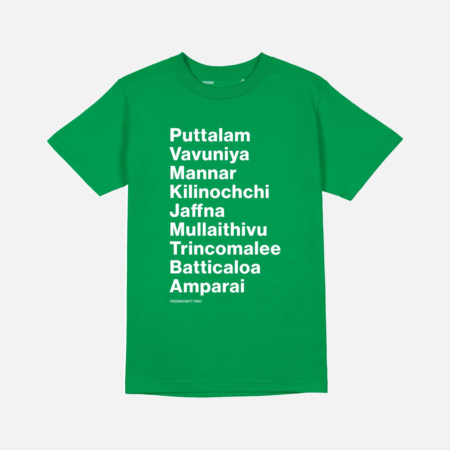 The Northern Provinces of Sri Lanka - Green